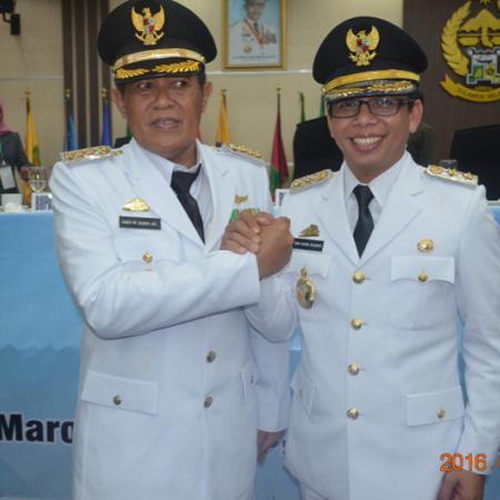 FOTO PELANTIKAN BUPATI DAN WAKIL BUPATI