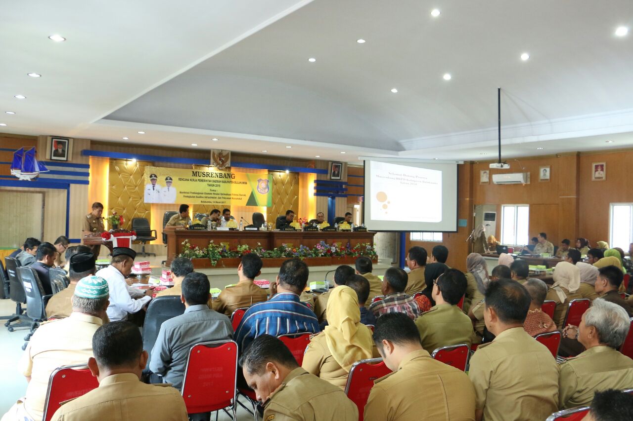 Musrenbang Kabupaten, AM Sukri Harap Kegiatan OPD Pro Poor