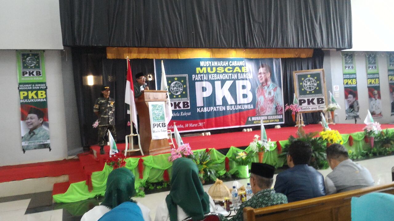 Wakil Bupati Buka Muscab PKB Bulukumba