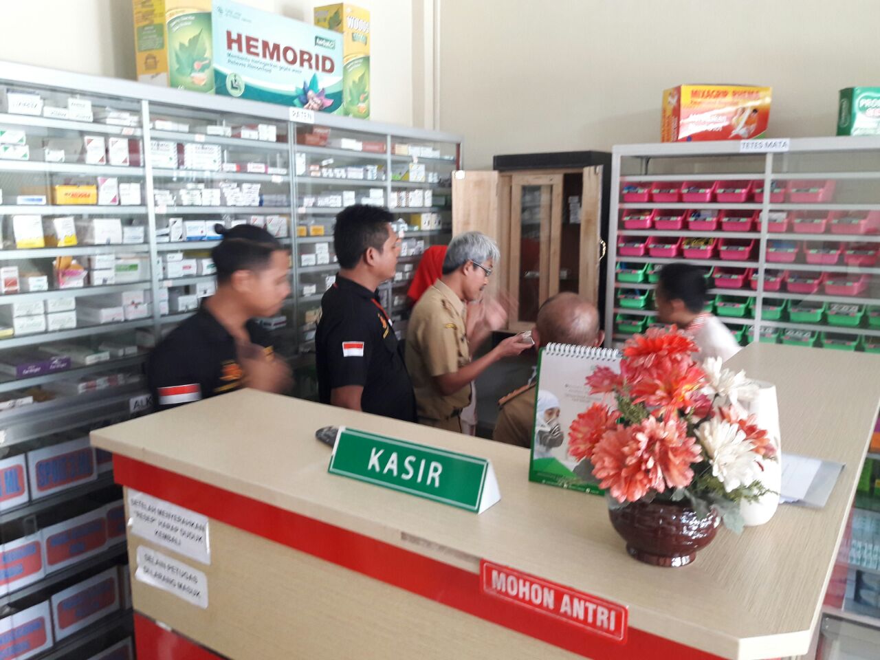 Cegah Penyebaran Pil PCC, Dinkes Sidak Apotik
