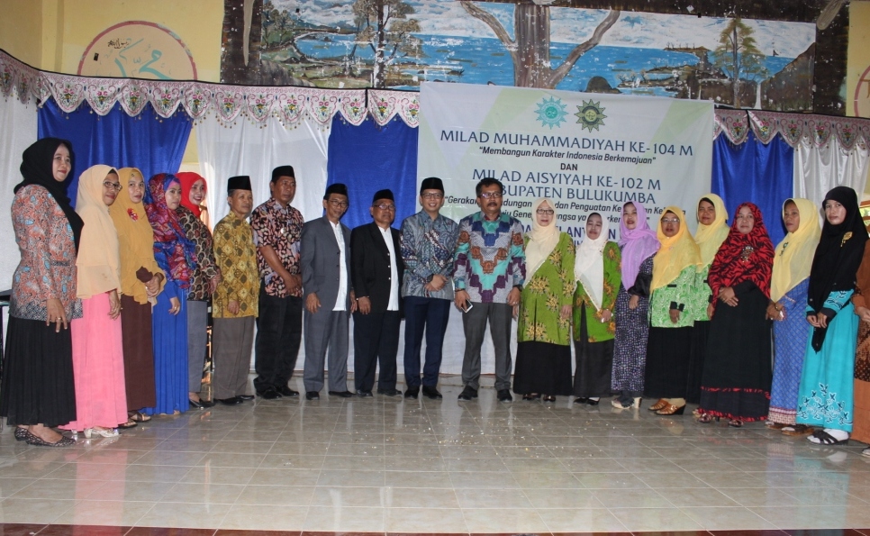 Tomy Satria Hadiri Milad Muhammadiyah ke 104 di Tanete