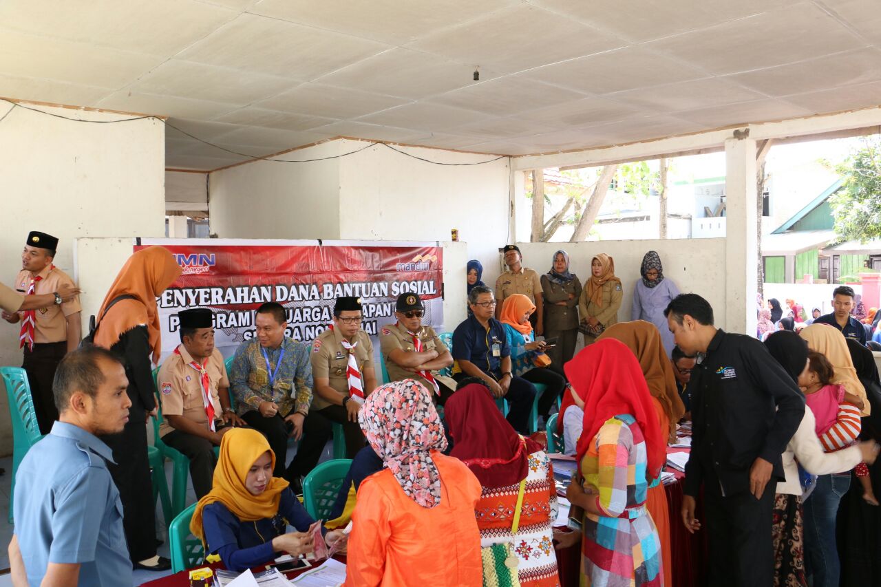 Bupati dan Wabup Tinjau Penyaluran PKH
