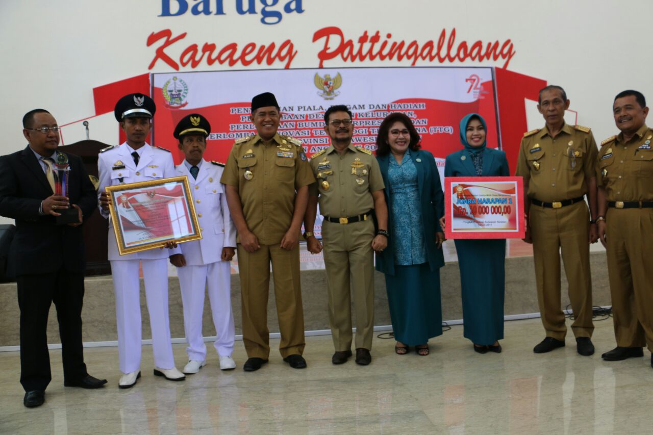 Desa Balangpesoang Juara Harapan II Lomba Desa, Bumdes Sopa Mandiri Raih Terbaik IV Tingkat Provinsi