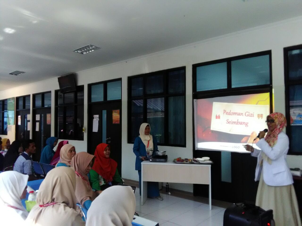 Peringati Hari Gizi Nasional, RSUD Penyuluhan Di Hadapan Pasien