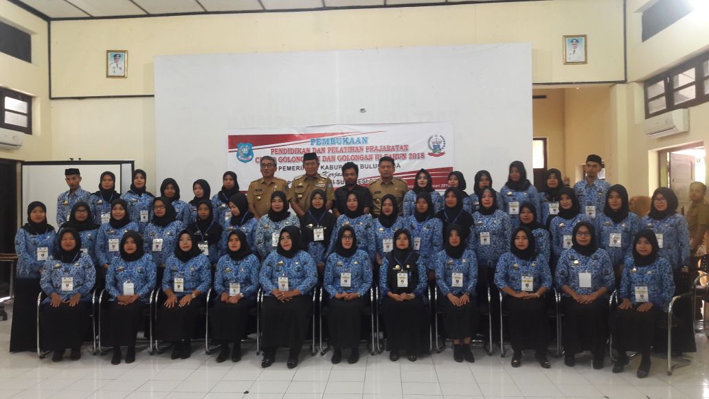 Bupati Buka Diklat Prajabatan Golongan II dan III