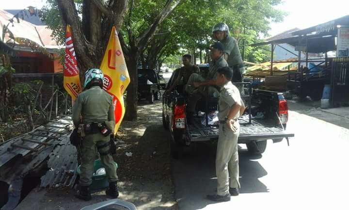 Sambut Penilaian Adipura, Satpol PP Tertibkan PK5