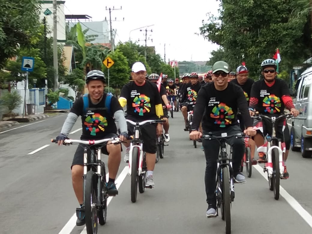 Sosialisasi Torch Relay, Passapeda Gowes Sampai ke PPI Bontobahari