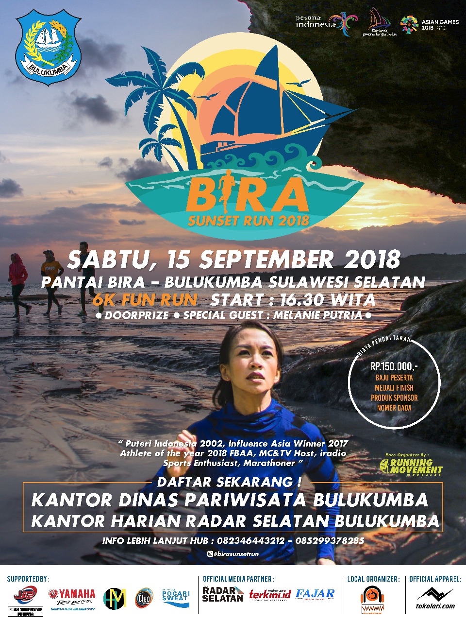 Abraham Samad Bakal Ramaikan Bira Sunset Run