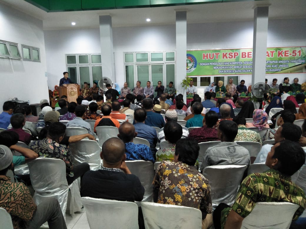 Wabup Hadiri Ramah Tamah KSP Berkat