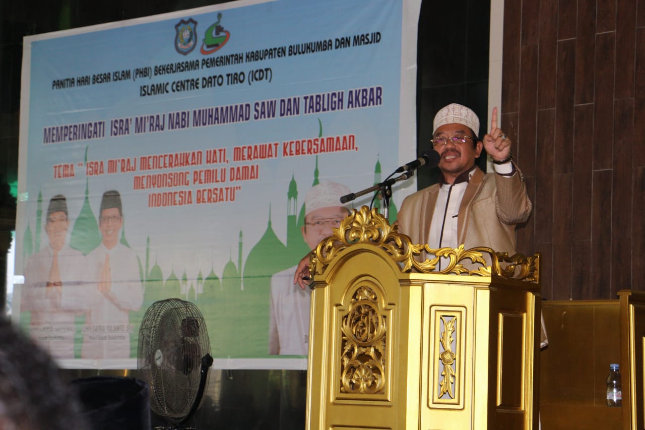 Jelang Pemilu, PHBI Gelar Isra Miraj