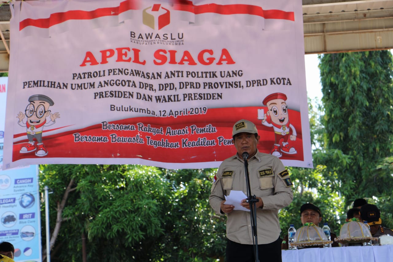 Bawaslu Gelar Apel Siaga Patroli Pengawasan