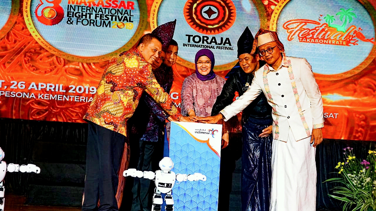 Launching Calender of Event Sulawesi Selatan, Menteri Pariwisata Minta Pembangunan Museum Pinisi.
