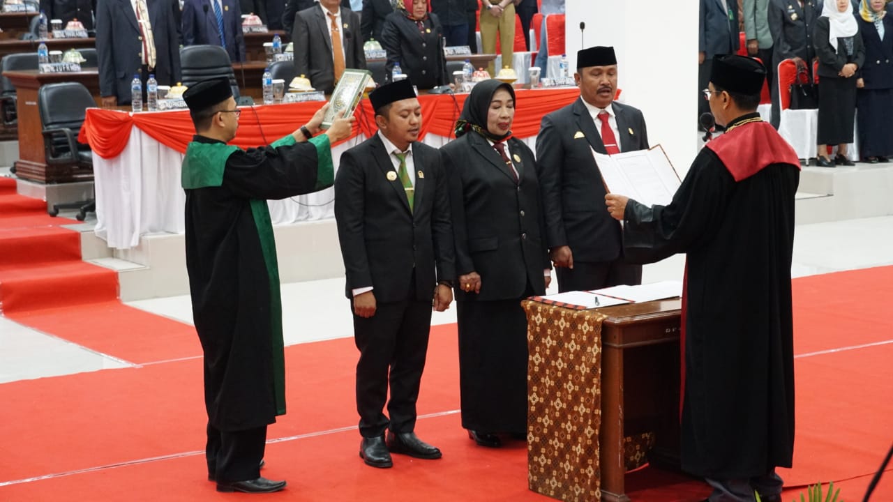 Pimpinan DPRD Bulukumba Dilantik, Bupati Optimis Kinerja DPRD Semakin Baik