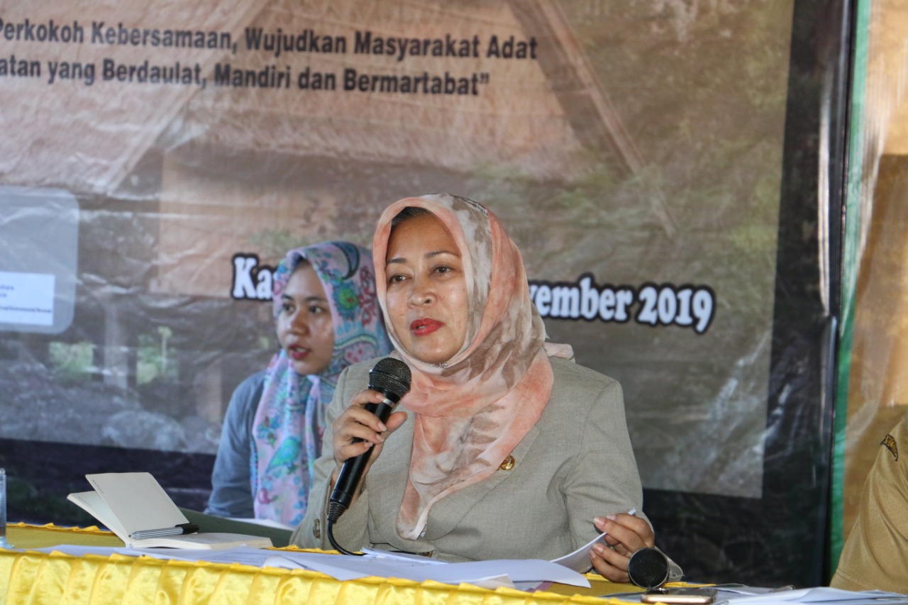 Muswil III AMAN, Misbawati Sampaikan Pasang Ri Kajang