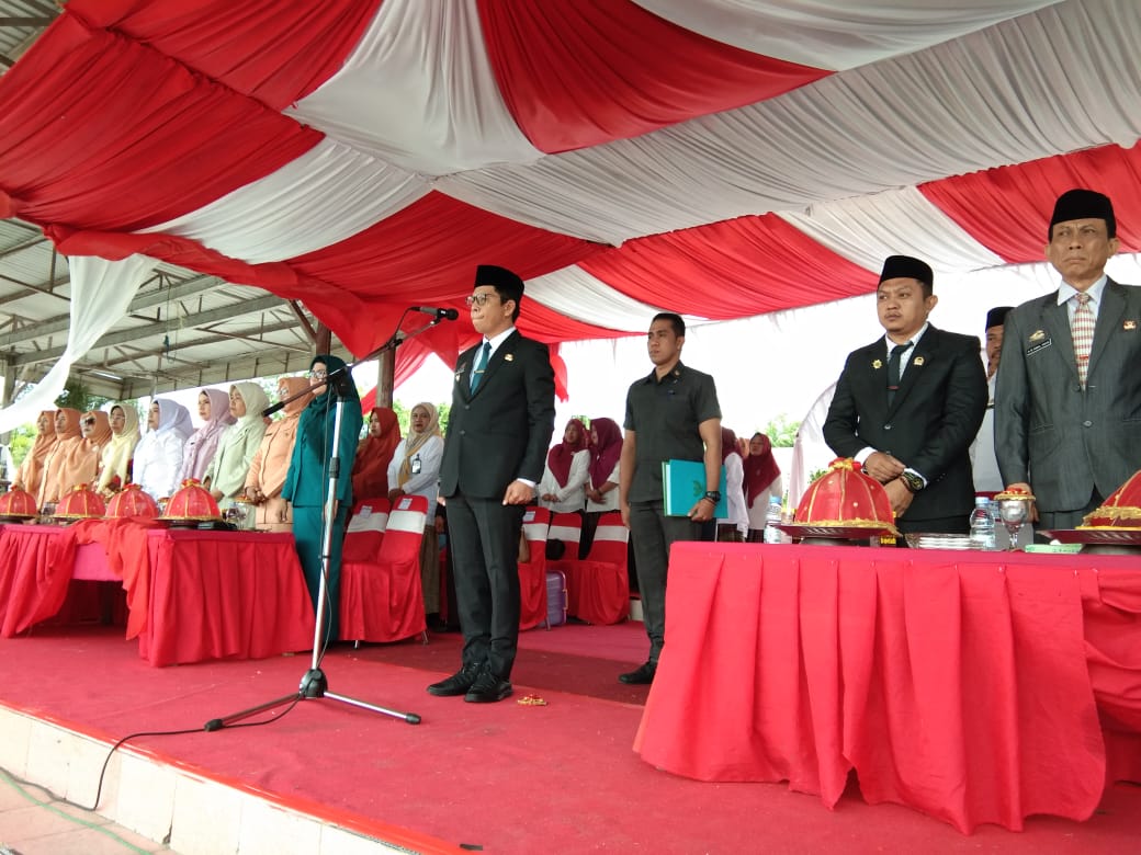 Wabup Tomy Pimpin Upacara Hari Amal Bakti Kemenag
