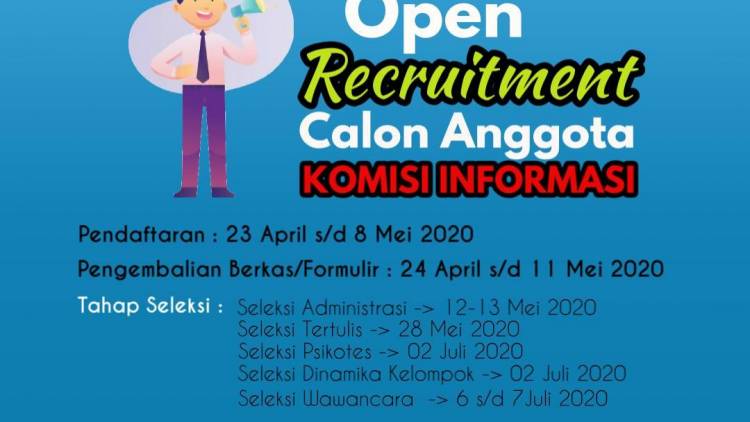 FORMULIR PENDAFTARAN CALON ANGGOTA KOMISI INFORMASI KABUPATEN BULUKUMBA (DOWNLOAD DISINI)