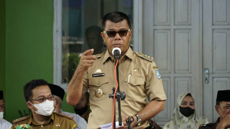 Perbaiki Bendungan Pakai Anggaran dari “Langit” Kades Balong : Terima Kasih Pak Bupati