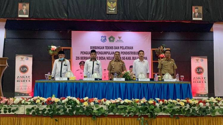 Jelang Ramadhan, BAZNAS Bulukumba Latih Pengelolaan ZIS Berbasis UPZ Desa dan Kelurahan 
