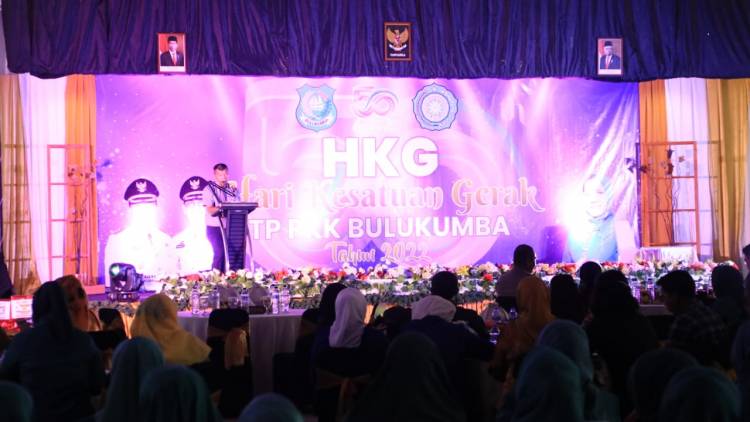 Meriahnya Puncak Peringatan Hari Kesatuan Gerak PKK di Bulukumba 