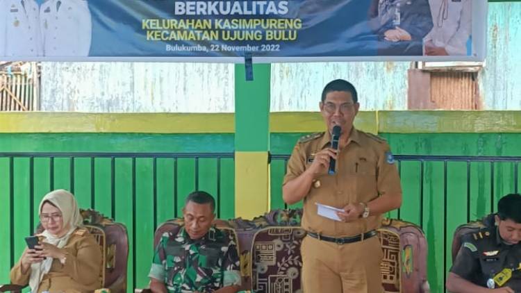 Wabup Bulukumba Launching Dapur Sehat Atasi Stunting