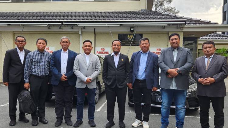 Bupati Andi Utta Bersama Gubernur dan Beberapa Kepala Daerah Kunker ke Australia