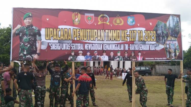 Sasaran TMMD Rampung, Kodim 1411 Bulukumba Persiapkan Acara Penutupan
