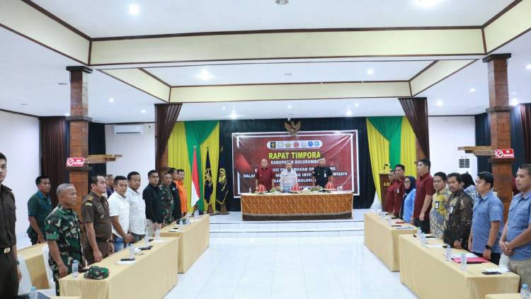Pjs Bupati Bulukumba Muhammad Rasyid Buka Rapat Timpora di Tanjung Bira