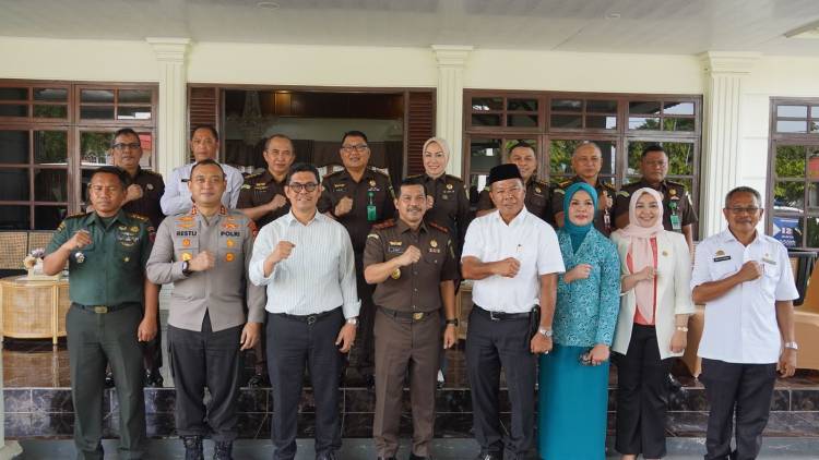 Bupati Andi Utta Hingga Forkopimda Sambut Kajati Sulsel di Bulukumba