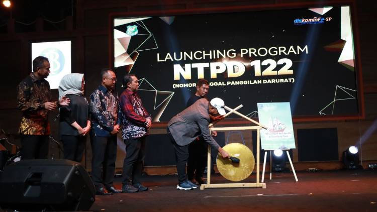 Disaksikan Kemenkomdigi, Bupati Andi Utta Launching Call Center 112 