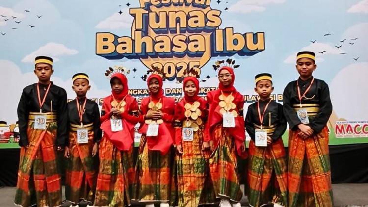 Bulukumba Borong Lima Juara di Festival Tunas Bahasa Ibu 2025 Tingkat Sulselbar