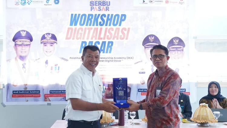 Buka Workshop Digitalisasi Pasar, Andi Utta: Dorong UMKM Naik Kelas 