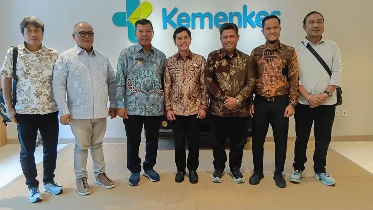 Bupati Andi Utta Paparkan Usulan Infrastruktur Kesehatan Primer di Hadapan Wamen Kesehatan RI