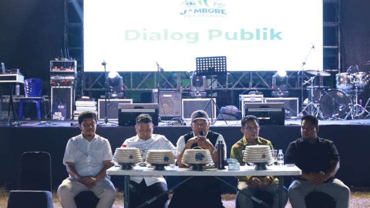 Bersama Lima Legislator, Bupati Andi Utta Gelar Dialog di Malam Jambore Pelayanan Publik Bontotiro