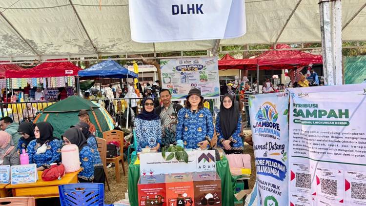 DLHK Bulukumba Hadirkan Uji Air Gratis hingga Tukar Sampah Jadi Sembako, Siap Layani Warga Kajang