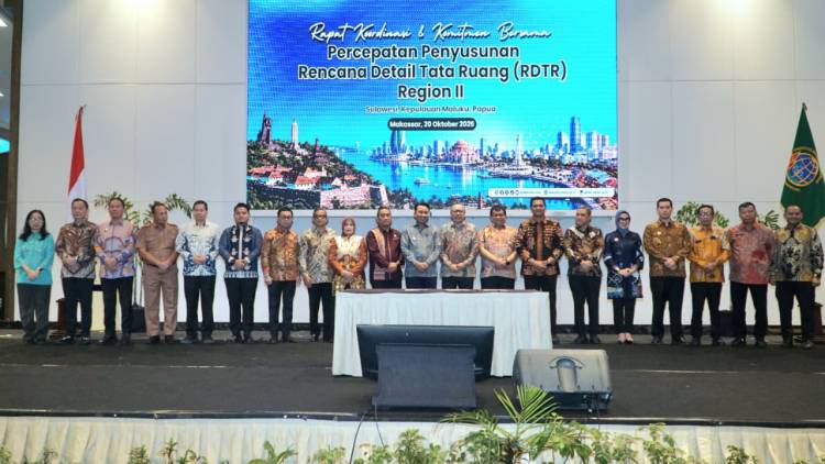 Bupati Andi Utta Tandatangan Komitmen  Percepatan Penyusunan RDTR 