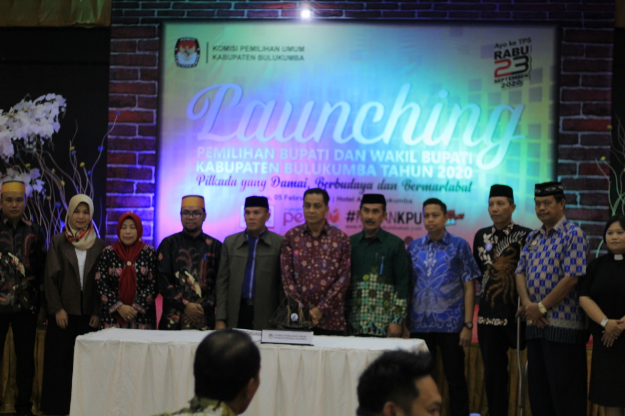 Launching Pilkada 2020 Bupati : Semoga Partisipasi Pemilih Meningkat 90 Persen