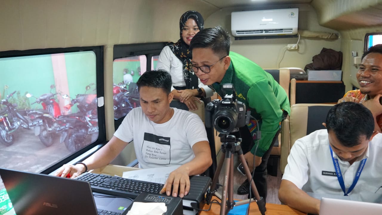 Layanan Jempol KTP Sasar Siswa SMAN 8 Bulukumba