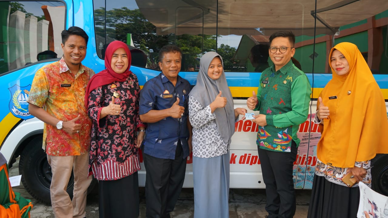 Layanan Jempol KTP Sasar Siswa SMAN 8 Bulukumba