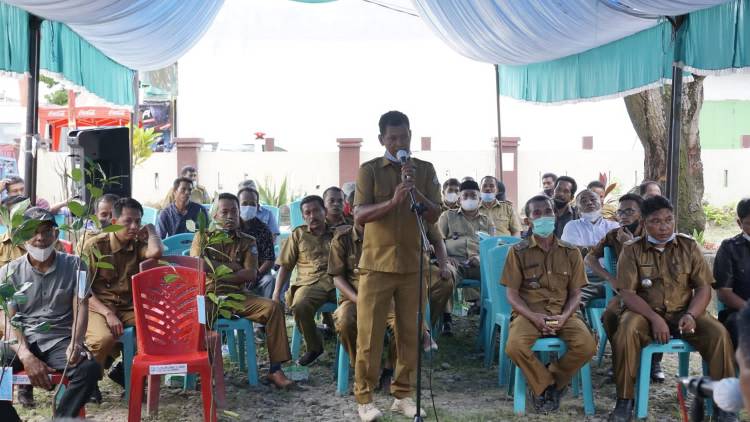 Perbaiki Bendungan Pakai Anggaran dari “Langit” Kades Balong : Terima Kasih Pak Bupati