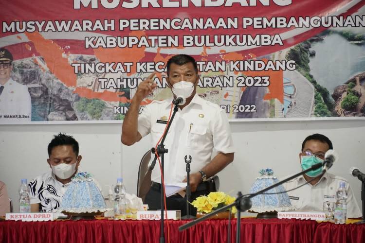 Hadiri Musrenbang Kindang Andi Utta : Kindang adalah Jantungnya Bulukumba