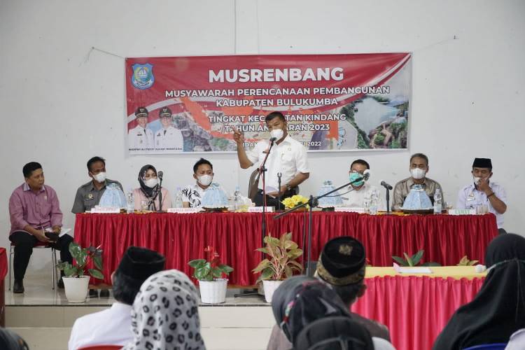 Hadiri Musrenbang Kindang Andi Utta : Kindang adalah Jantungnya Bulukumba