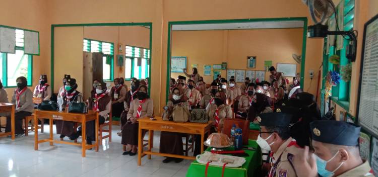 Maksimalkan Pembinaan Pramuka kepada Peserta Didik, Kwarran Herlang Gelar KMD