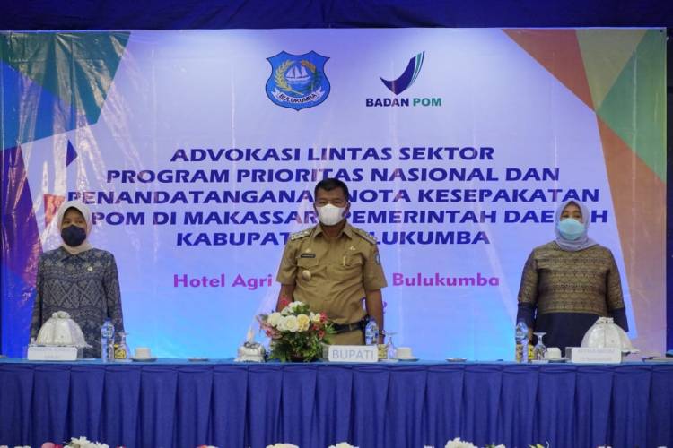 Tandatangani MoU Pengawasan Obat dan Makanan, Bupati Andi Utta Minta BBPOM Proaktif