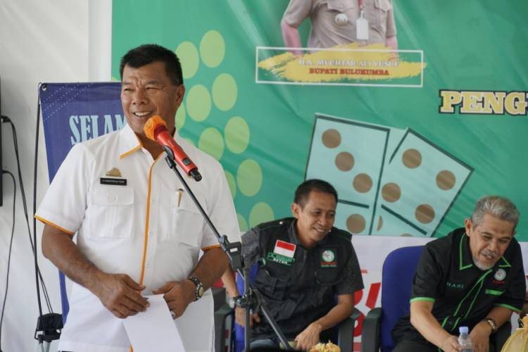 Hadiri Pengukuhan Pengurus PORDI Bulukumba Andi Utta : Domino adalah Ajang Silaturrahim