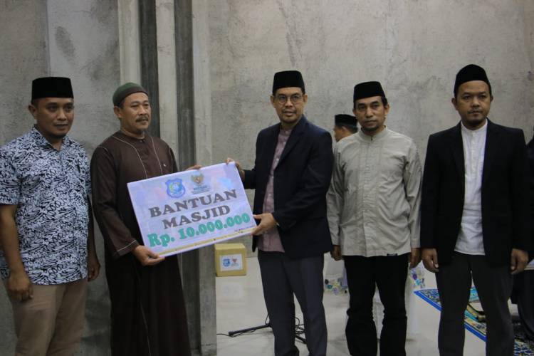 Safari Ramadan di Kindang Wabup Edy Manaf Ajak Warga Berzakat
