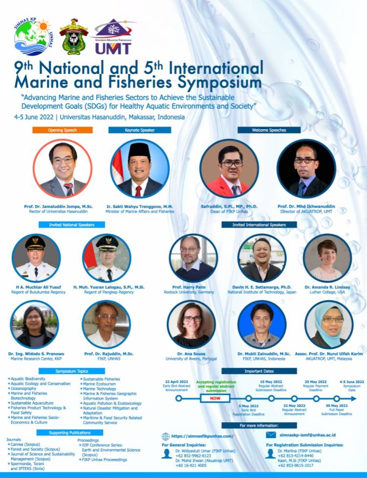 Andi Utta Akan Jadi Pembicara Simposium Nasional IX Kelautan dan Perikanan