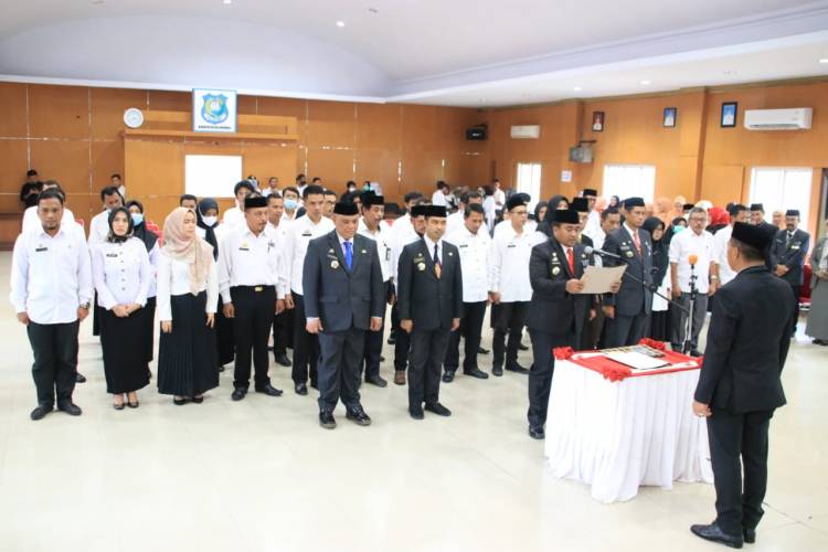 Gerbong Mutasi Bergerak, 5 Pejabat Tinggi Pratama Hasil Selter Dilantik