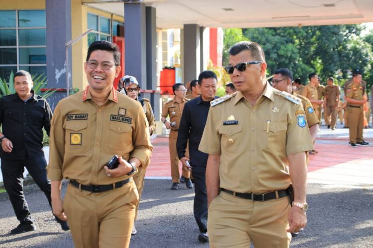 Apel Gabungan OPD Bupati Andi Utta: Jangan Tutup Jalan