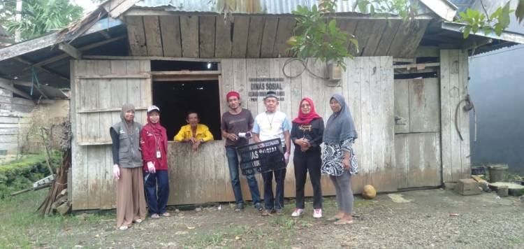 Semprot Rumah Penerima Bantuan, Dinsos Target Pelabelan 9.114 KK