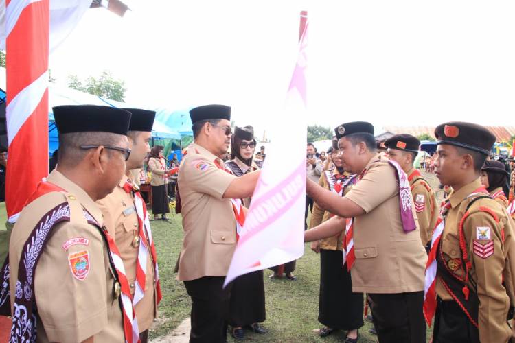 Wabup Edy Manaf Lepas Peserta Jambore Nasional 2022